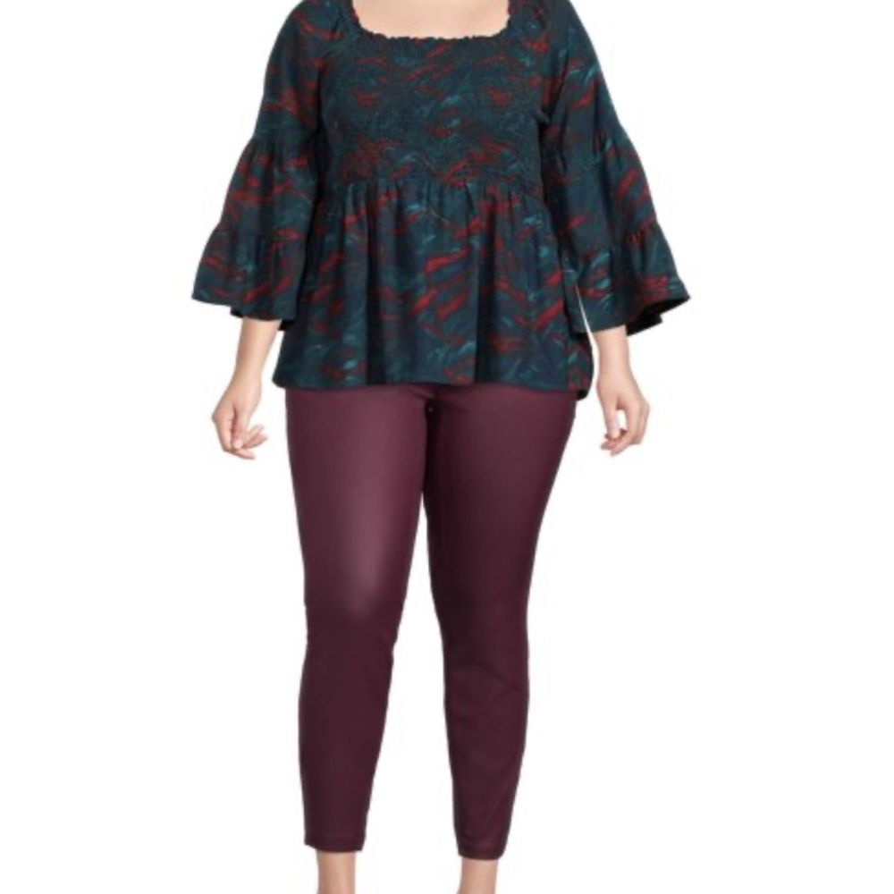 Terra & Sky Multicolor Knit Top size 0X-14